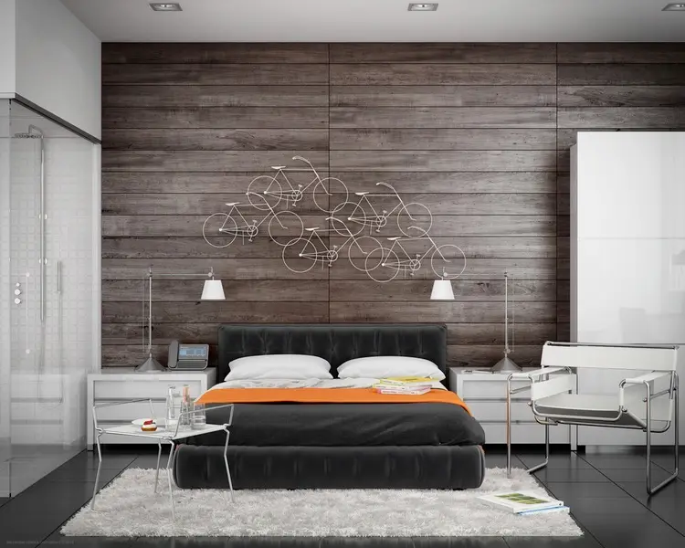 Feature Walls Wood Paneling
