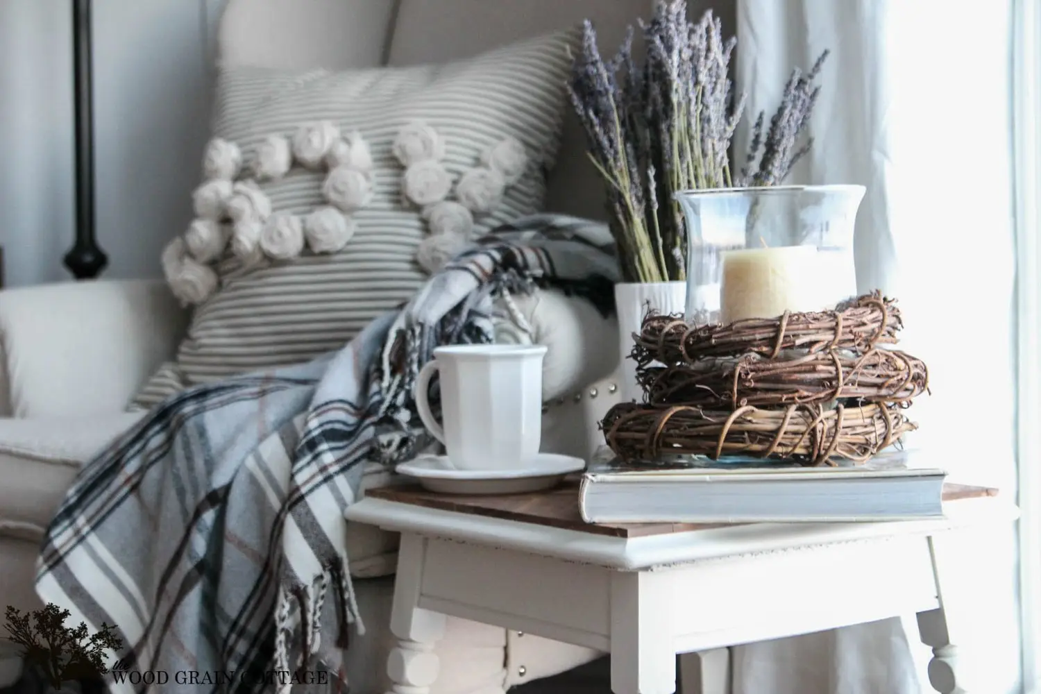 small bedside table