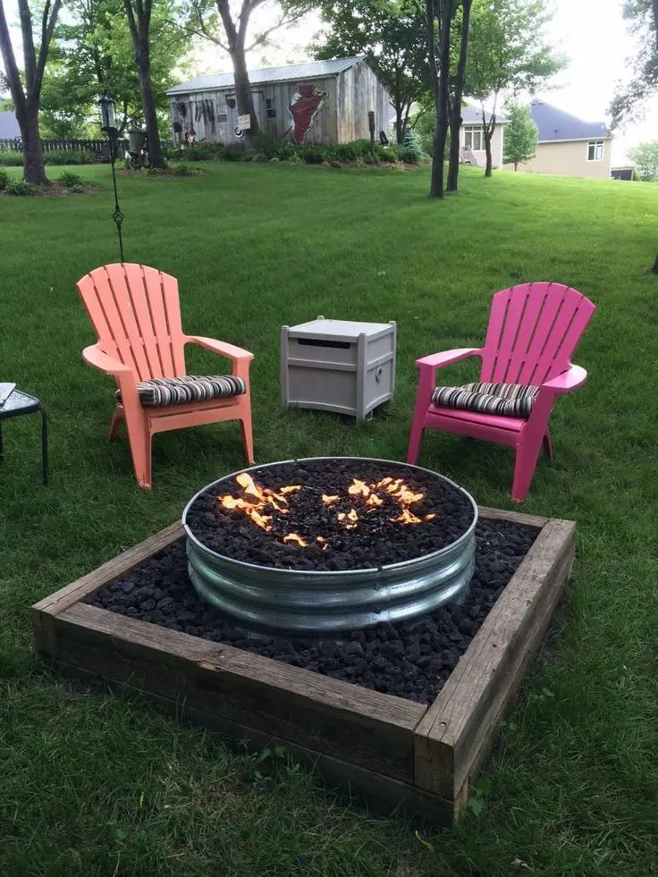 raw Backyard Fire Pit
