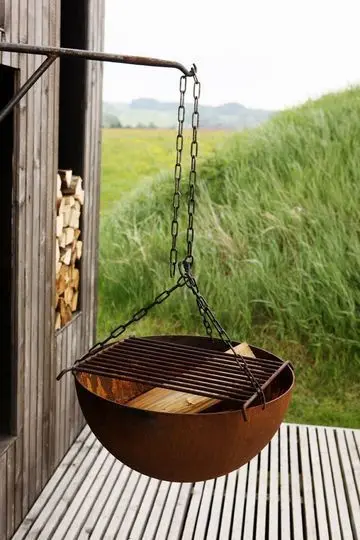 suspended Fire Pit