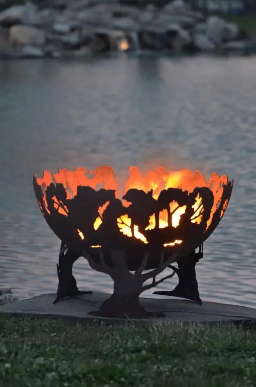 Forest feature Fire Pit