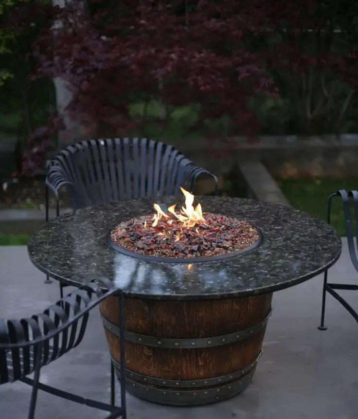 saloon style Fire Pit