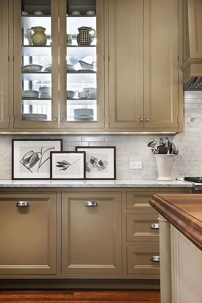 modern upscale apartment kitchen