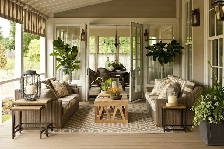 tasteful verandah design