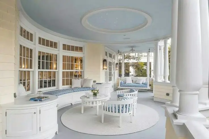 Grecian style verandah