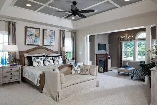 classic master bedroom