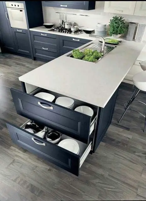 kitchen bar drawers