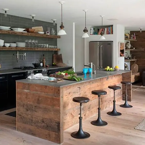 rustic kitchen