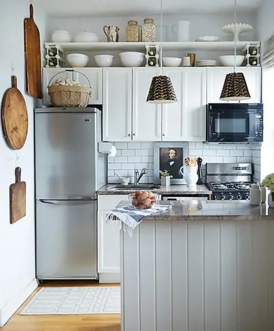 small country kitchen