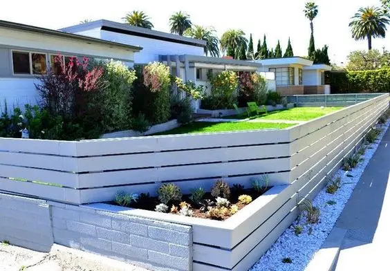 barn style white fence