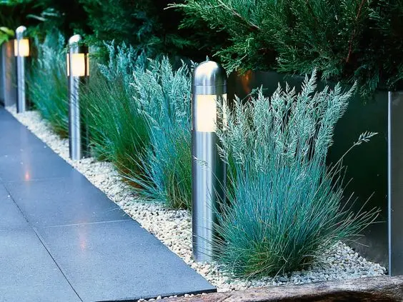stainless steel light posts