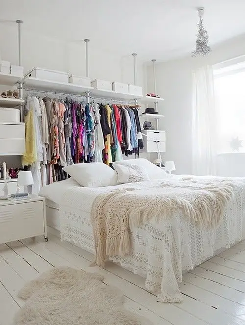 Boho style bedroom