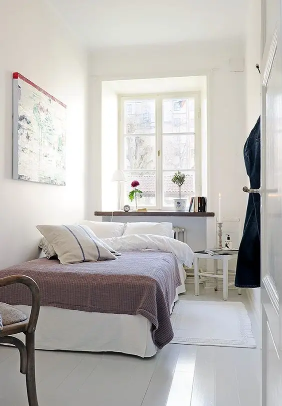 small white bedroom