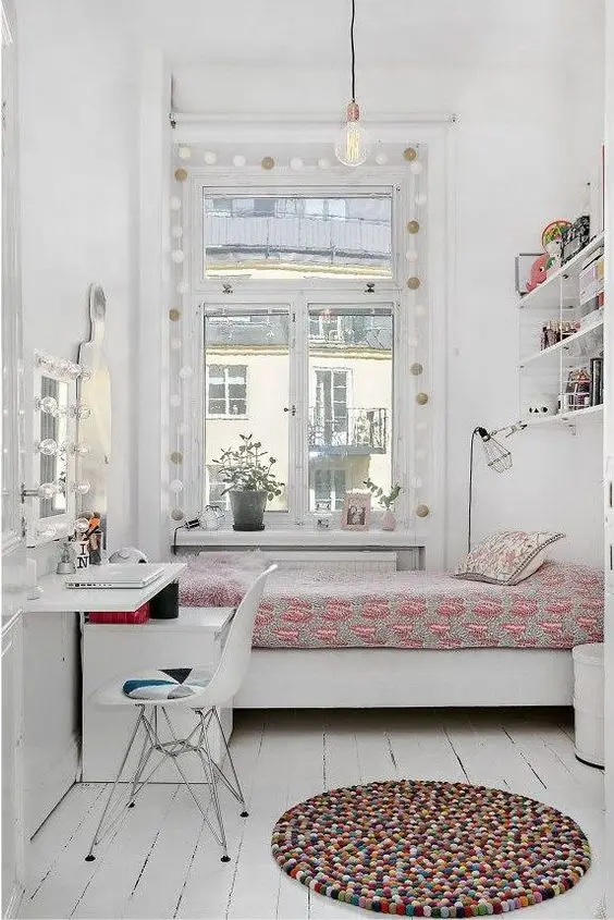 small white bedroom