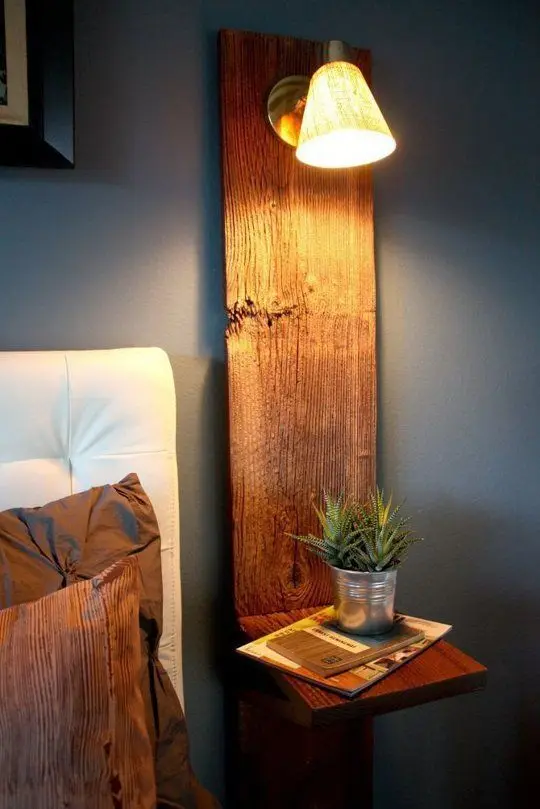 modern wall nightstand