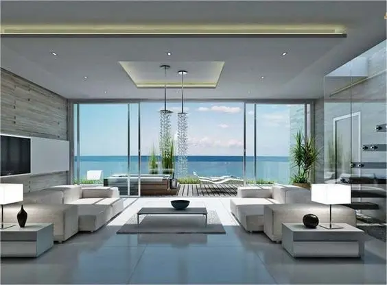 contemporary living room