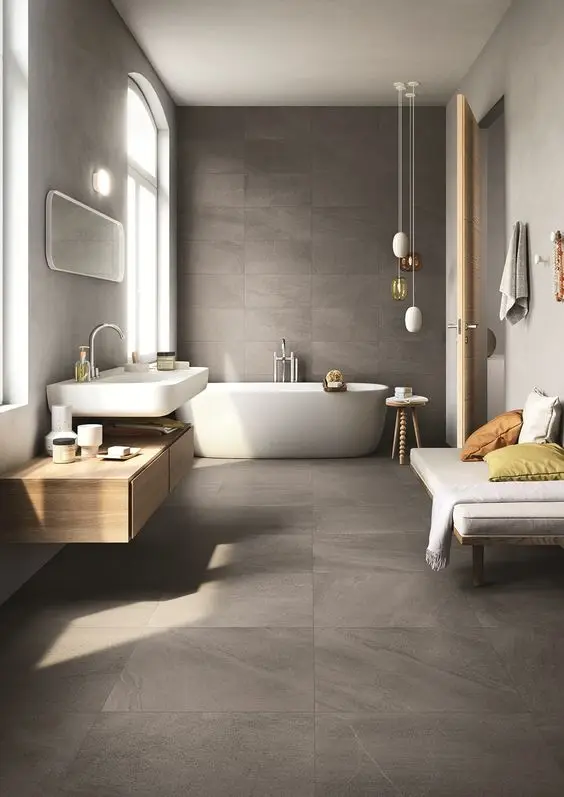 elegant modern bathroom