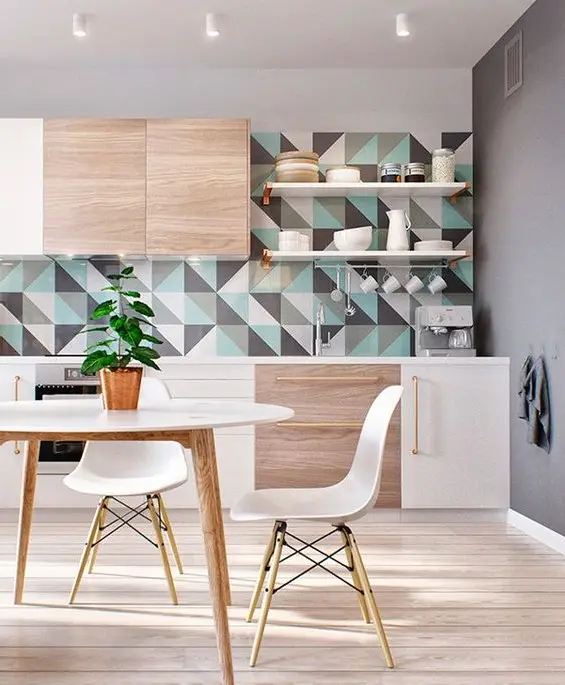 modern Scandinavian kitchen