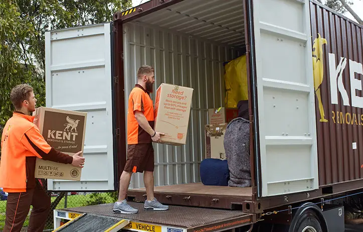 Kent removalist storage services