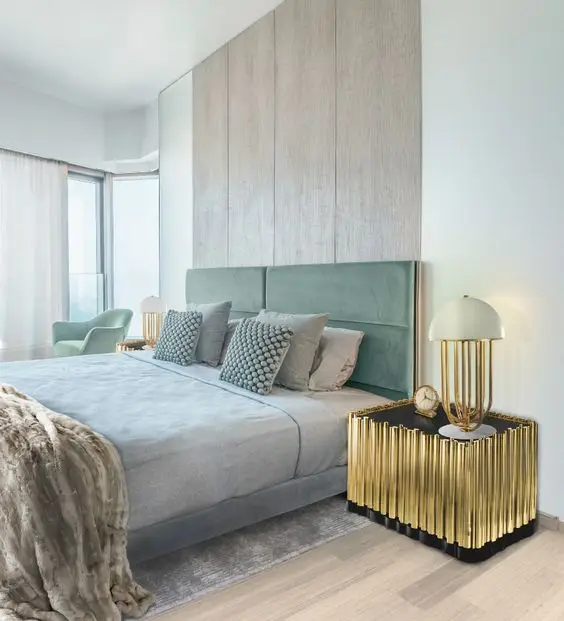 opulent master bedroom
