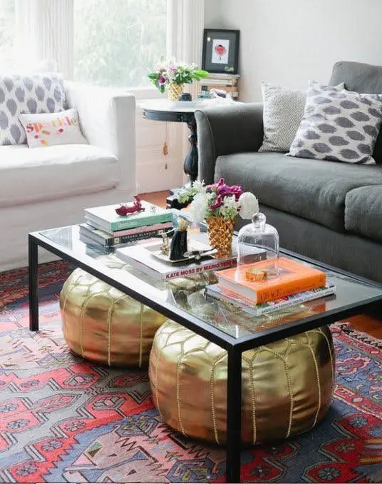 small Mediterranean living room