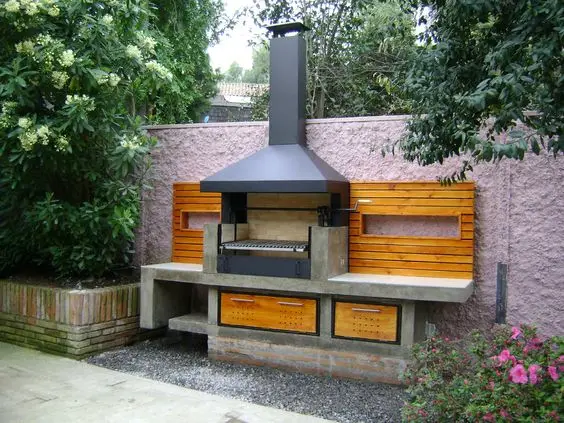 backyard outdoor kitchen