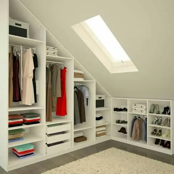custom built closet