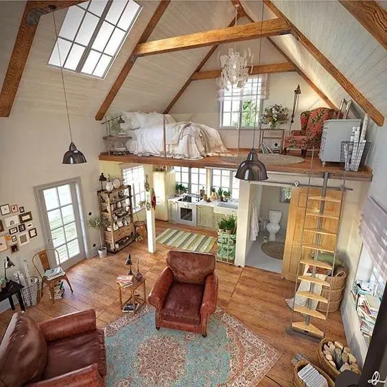 countryhouse with loft