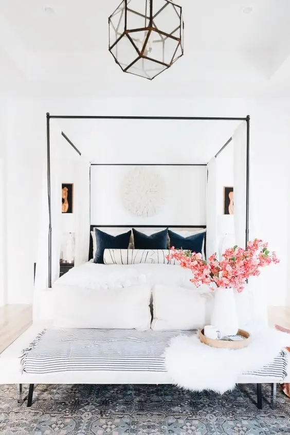 charming minimalist bedroom