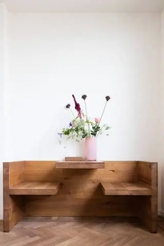 rustic minimalist diner