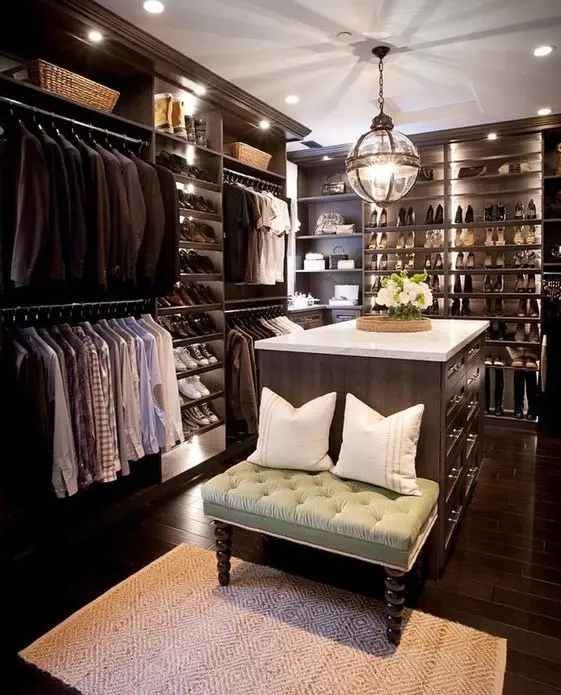 elegant classic closet