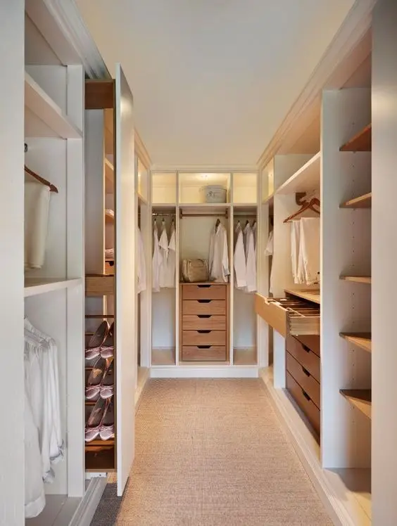 modern closet