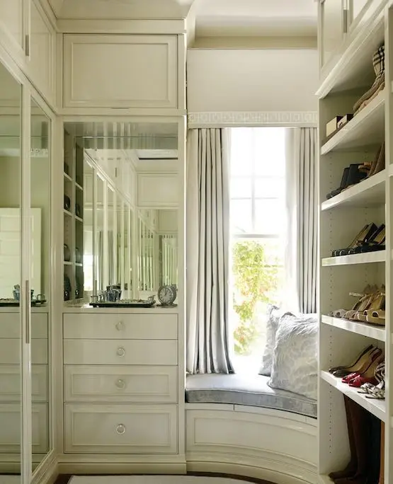 charming bedroom closet