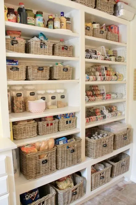 kitchen basket storage