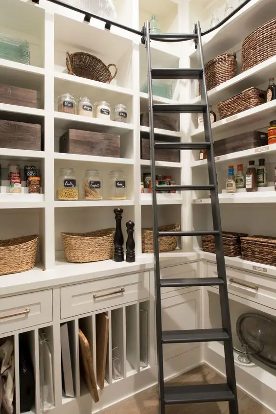 kitchen pantry ladder