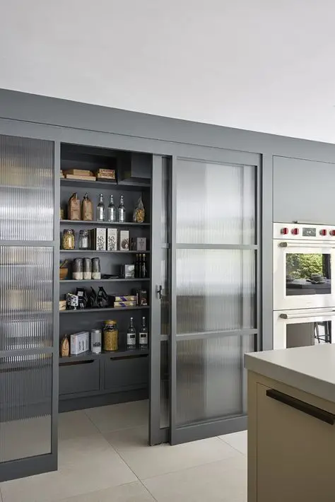 modern minimalist pantry
