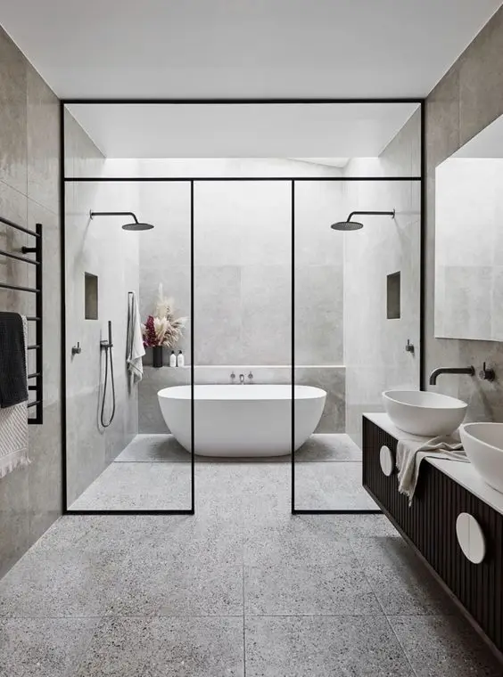 modern minimalist bathroom