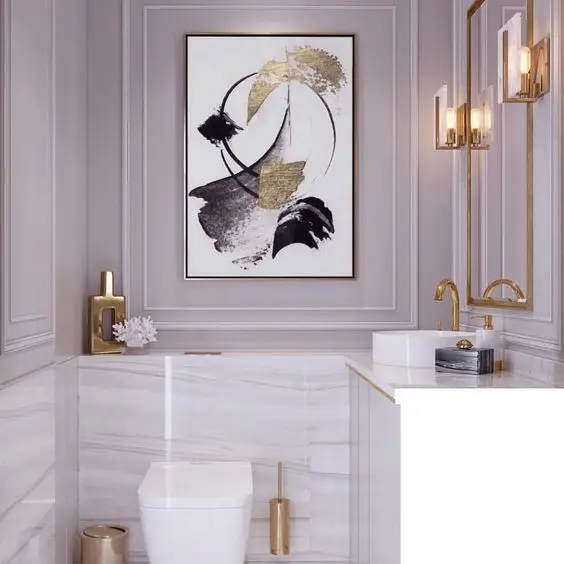 elegant luxurious bathroom