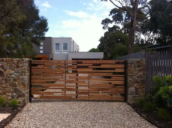 mid century modern gate