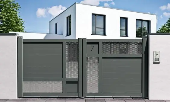 modern metal gate