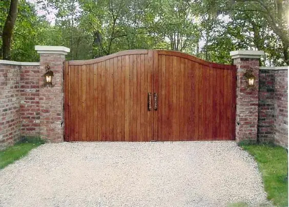 rustic ranch gate