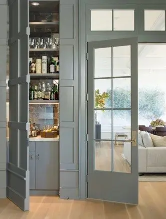 hidden home bar