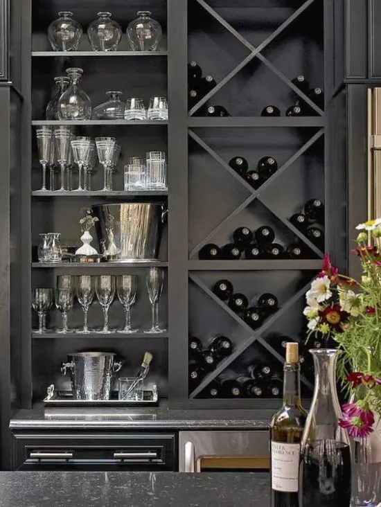 elegant home bar