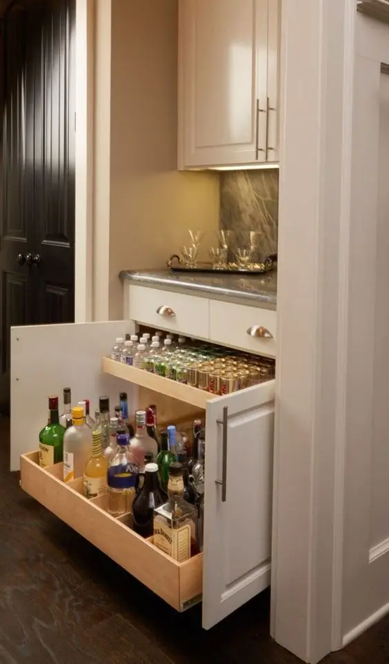 bottle drawers