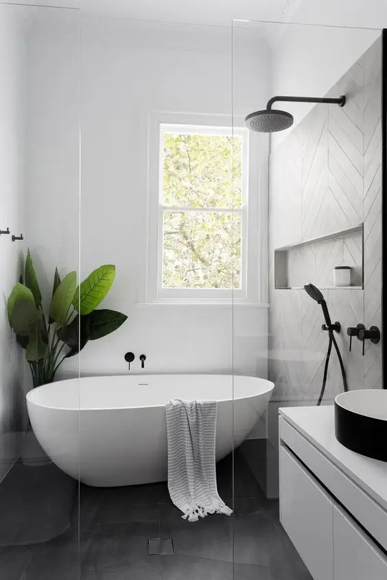 small minimalist bathroom