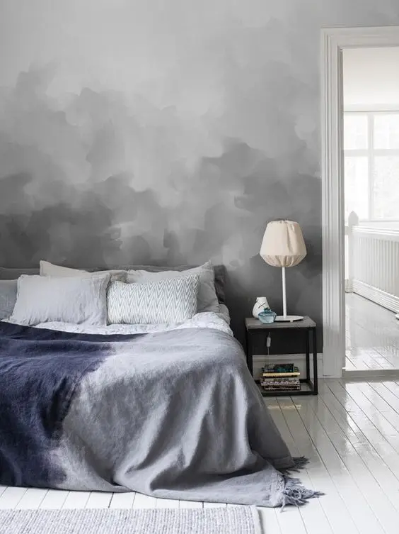 grunge grey wall