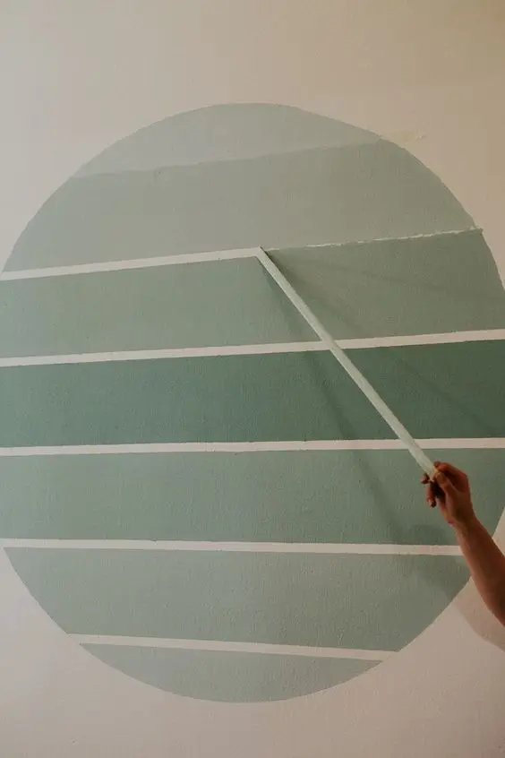 circle wall accent