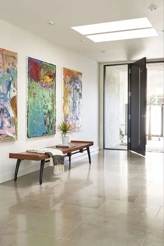 art gallery foyer