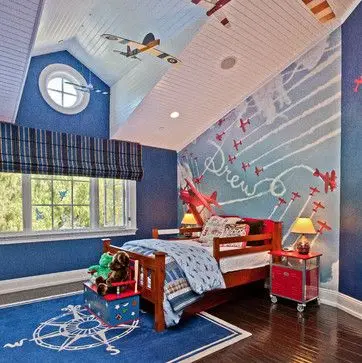 aeroplane theme bedroom