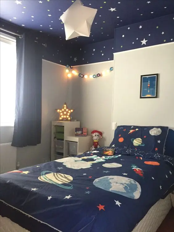 space themed bedroom
